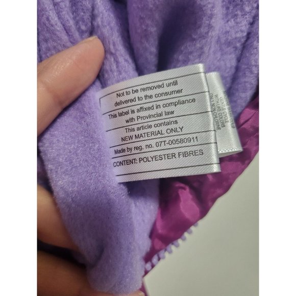 Pink Platinum Baby Girls One Piece Warm Winter Puffer Snowsuit Pram Bunting 12 M - Picture 16 of 16